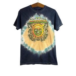 Sublime Shirt Mens Tie Dye Band Graphic Tee Officially Licensed T-Shirt Size M